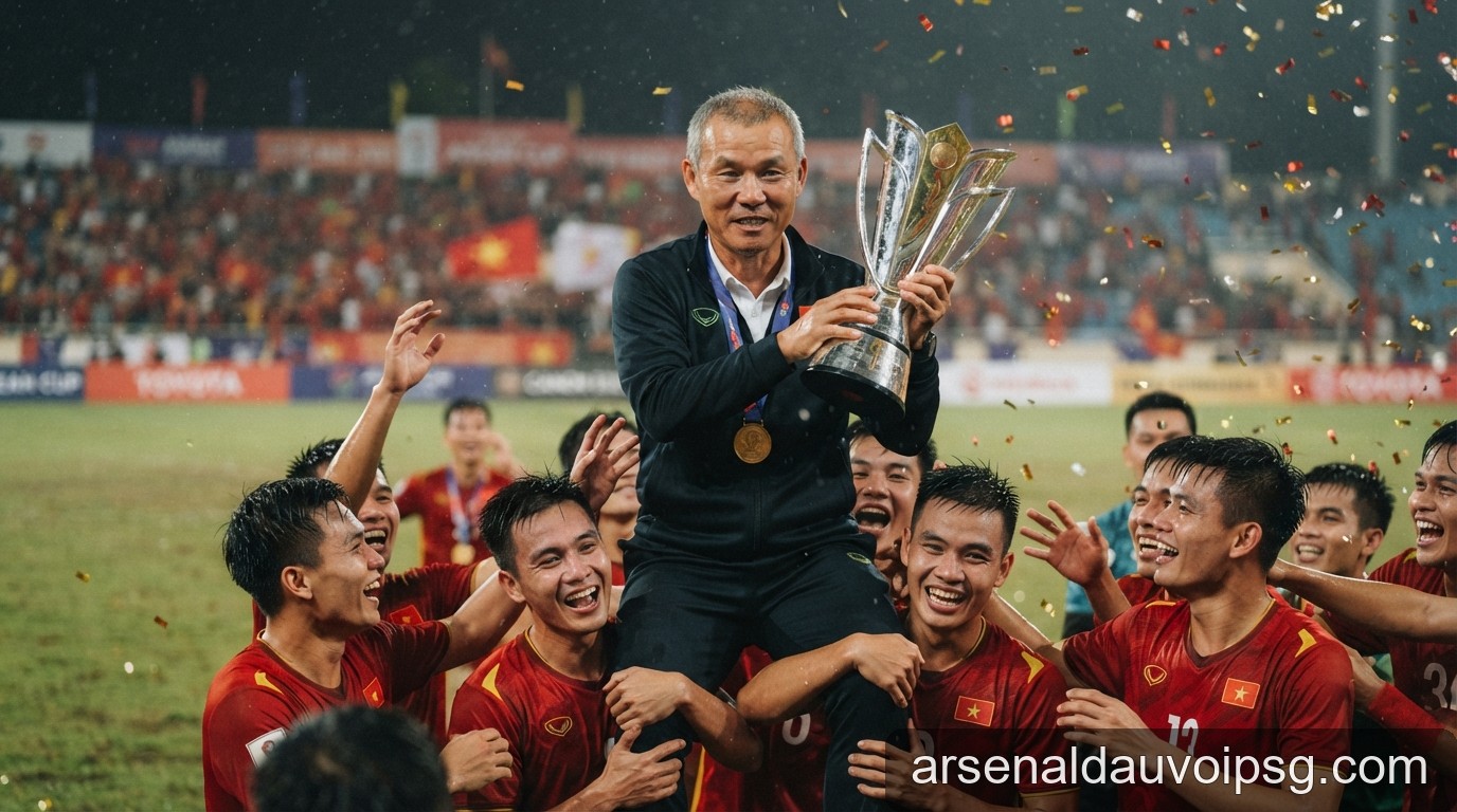 Việt Nam lên đỉnh ASEAN Cup 2026: Kim Sang Sik và chiến tích lịch sử 26 trận bất bại